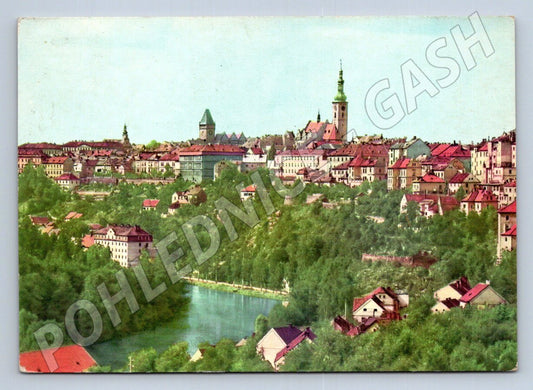 Pohlednice Tábor panorama s řekou (TP2573)