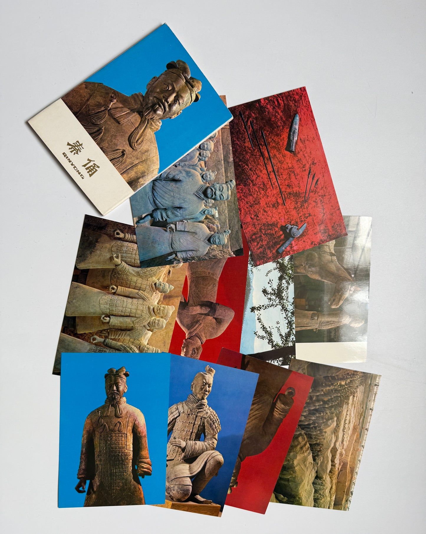 Sada pohlednic Čína Terracotta armáda reprodukce (BM103)