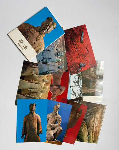 Sada pohlednic Čína Terracotta armáda reprodukce (BM103)