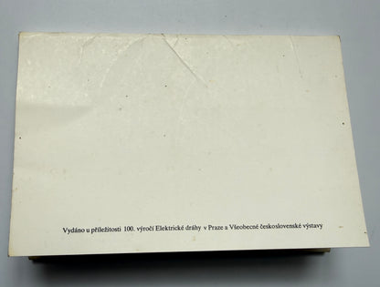 Sada pohlednic Praha tramvaje reprodukce 1991 (BM107)