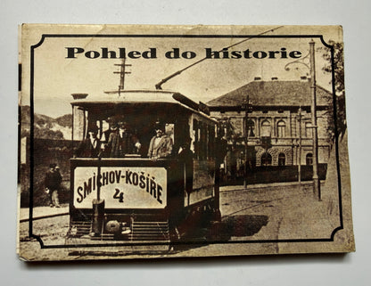 Sada pohlednic Praha tramvaje reprodukce 1991 (BM107)