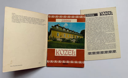 Soubor pohlednic Zámek Kozel interiéry Plzeň (BM113)