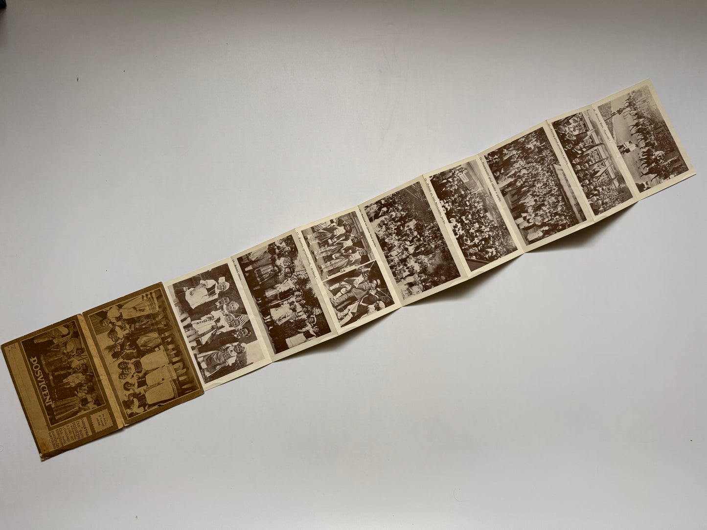 Sada fotografií Posvícení Chicago 1917 čeští katolíci (BM119)