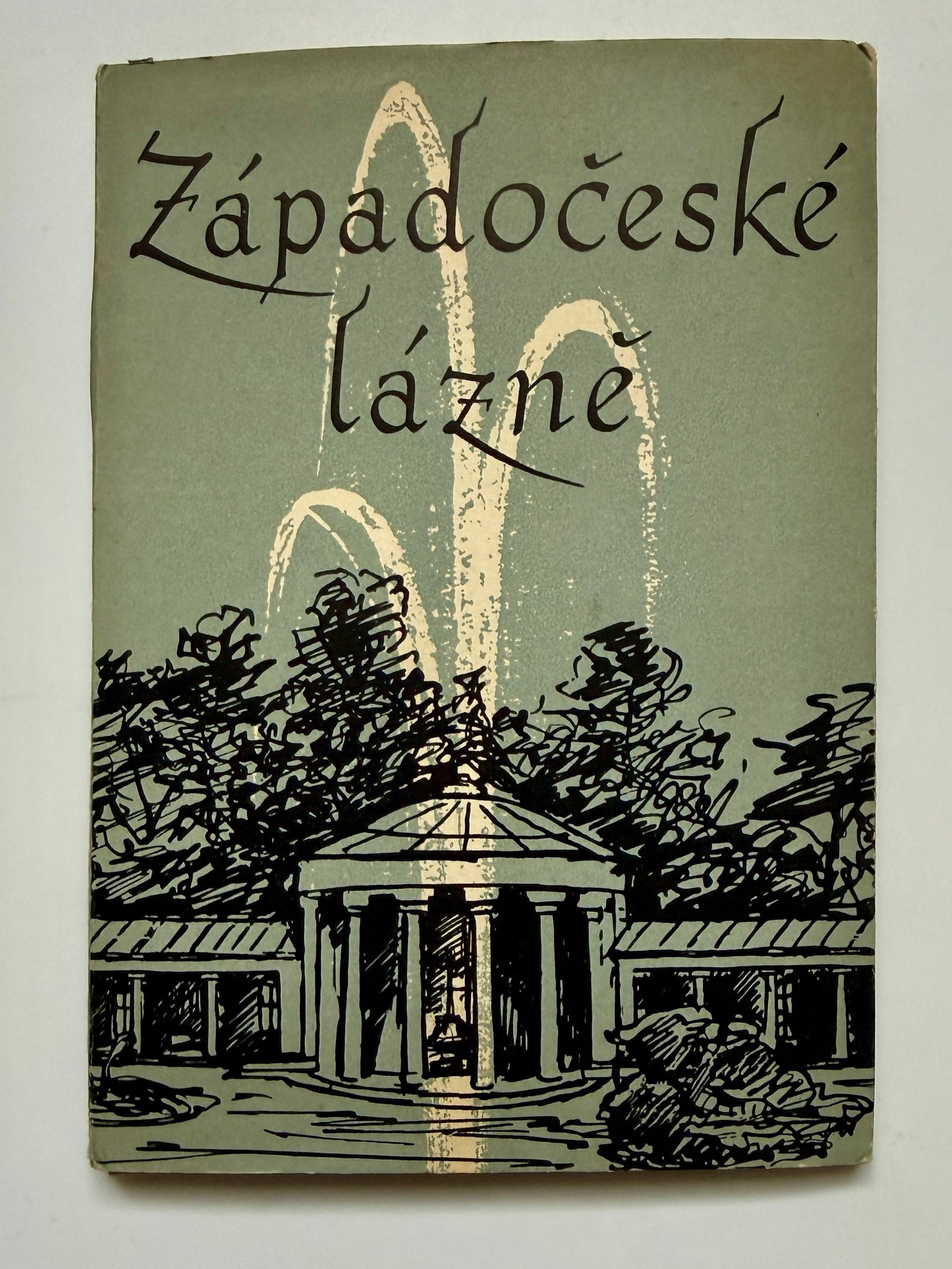 Sada pohlednic Západočeské lázně Orbis 1956 (BM130)