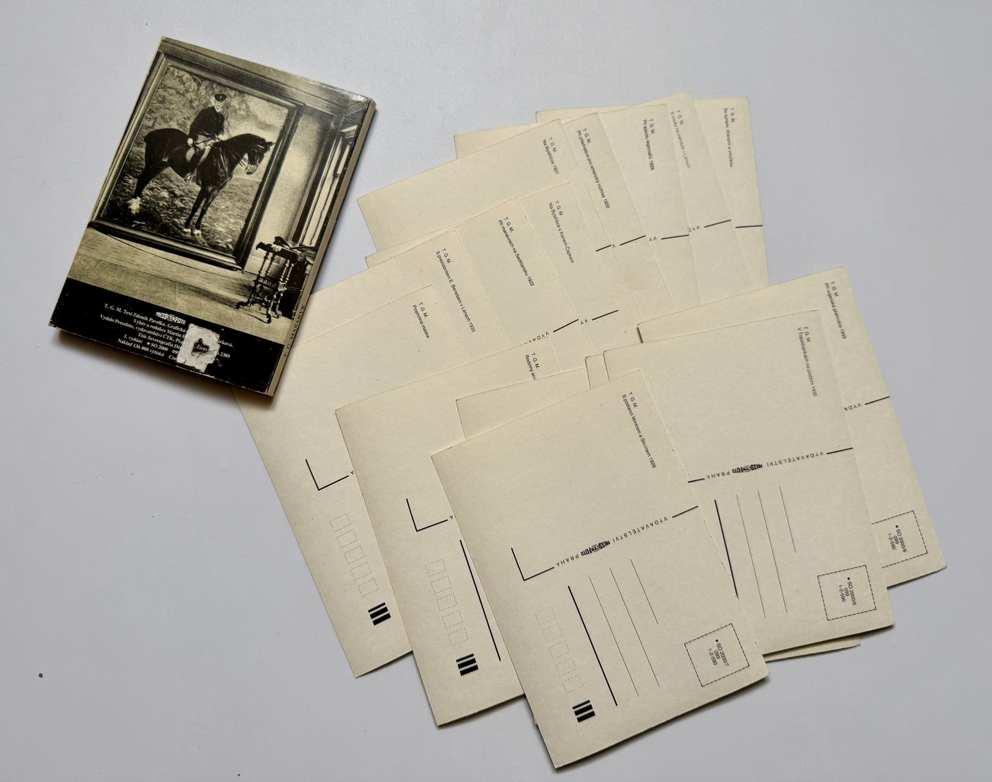 Sada pohlednic T G M Masaryk reprodukce 2000 (BM133)