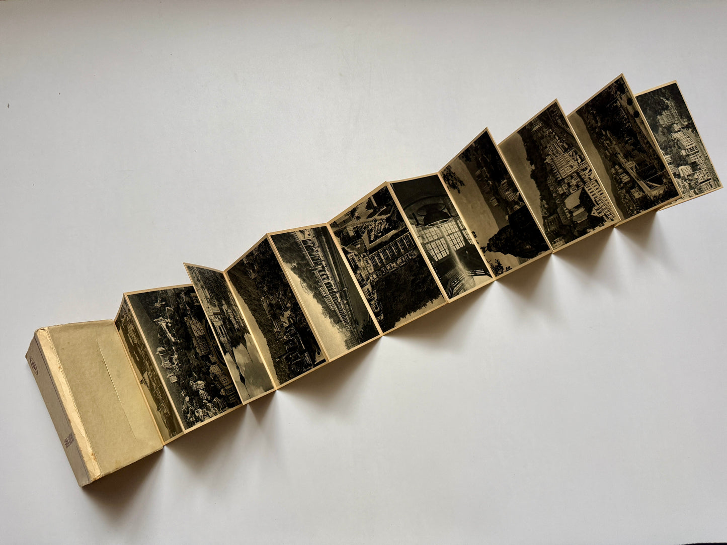 Leporello Karlovy Vary místopisné scény Nakladatelství Lipa (BM135)