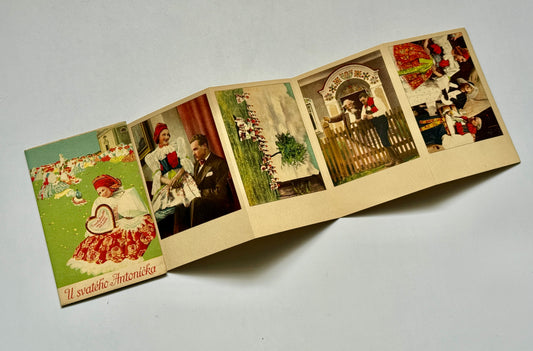 Sada filmových pohlednic U svatého Antoníčka Elektafilm Innema (BM140)