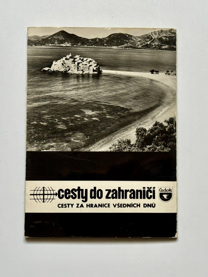 Sada pohlednic Cesty do zahraničí Čedok místopis různé (BM141)