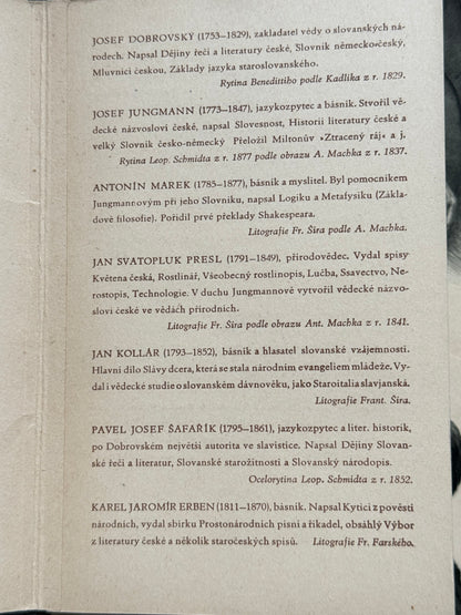 Sada 12 pohlednic Naši buditelé reprodukce ČSČK meziválečné (BM144)