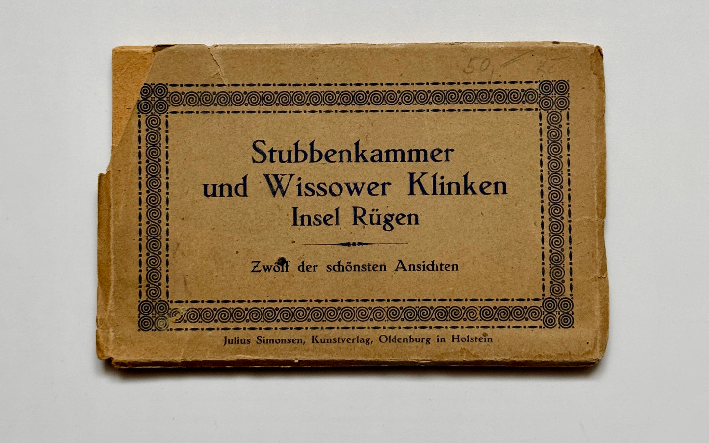 Leporelo Rügen Stubbenkammer Wissower Klinken 12 vyhlídek (BM146)