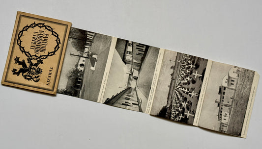 Terezín Památník národního utrpení skládací fotoalbum (BM150)