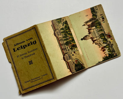 Sada pohlednic Album Leipzig 8 pohledů Německo (BM155)
