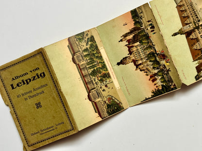 Sada pohlednic Album Leipzig 8 pohledů Německo (BM155)