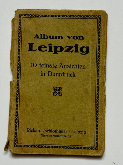 Sada pohlednic Album Leipzig 8 pohledů Německo (BM155)