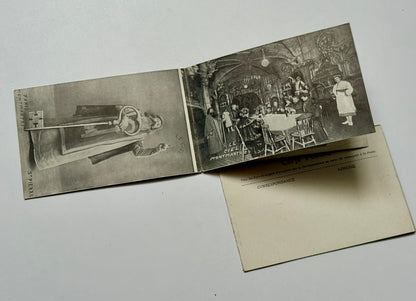 Sada pohlednic Paříž Montmartre Cabaret du Ciel skládací album (BM162)
