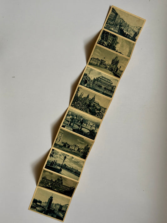 Sada pohlednic Praha památky skládačka (BM165)